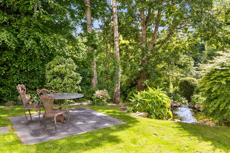 Gardens are beautifully landscaped