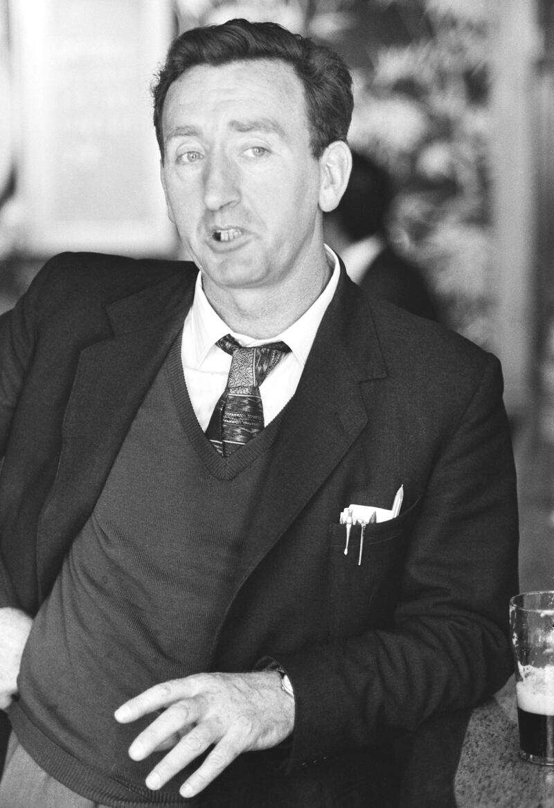 Brian Behan at a bar in June 1963. Photograph: Bob Haswell/Hulton/Getty