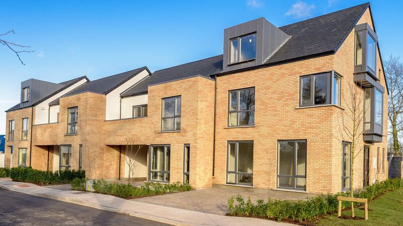 A four-bed, four-bath, semi-detached at Glaslinn, Donabate, is asking for  €465,000. Agent: REA Grimes