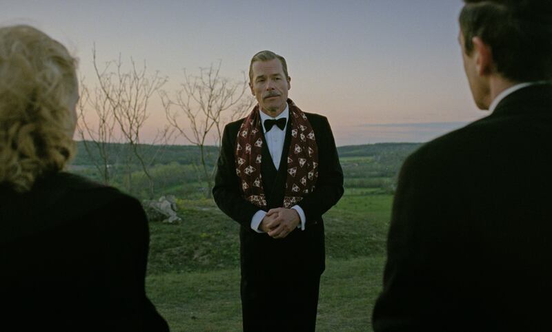 Guy Pearce as the industrialist Harrison Lee Van Buren in The Brutalist. Photograph: Universal Pictures UK