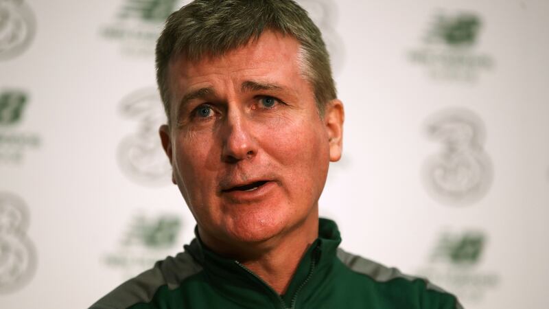 Stephen Kenny: ‘Brandon has the right mentality. He’ll be comfortable.’ Photograph: Bryan Keane/Inpho