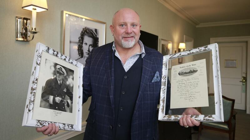 Conor Fitzsimons, grandson of Maureen O’Hara:  “It’s unique in that there was an unspoken thing that Ford had a crush on her.” Photograph Nick Bradshaw