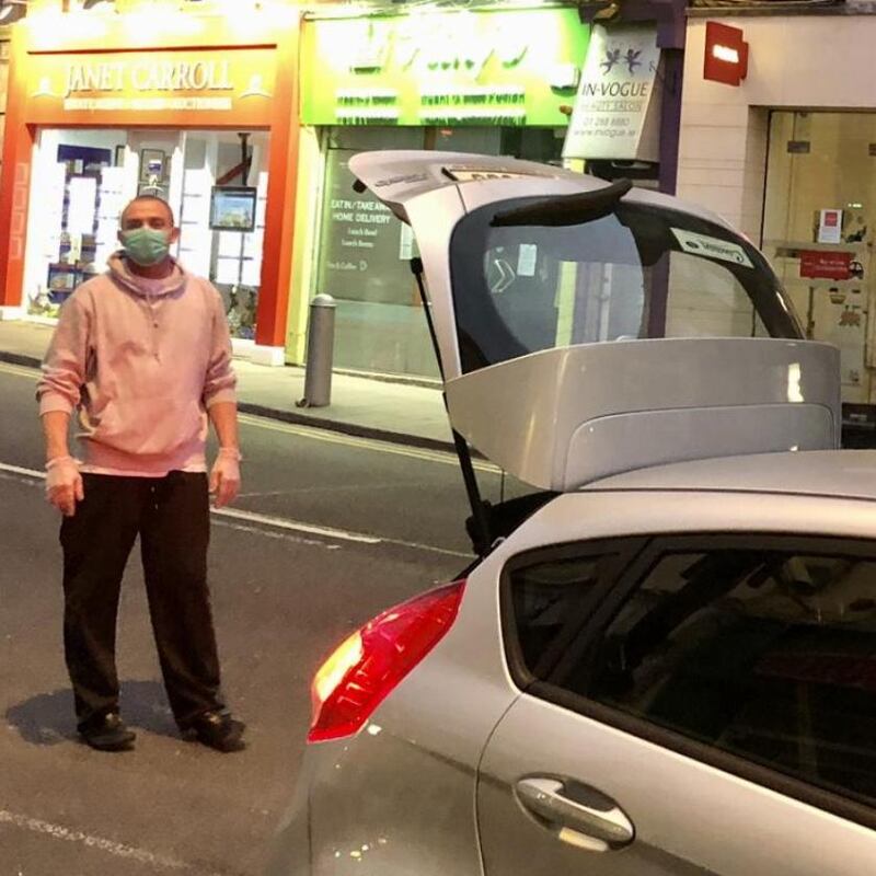 The chef will place it in your boot