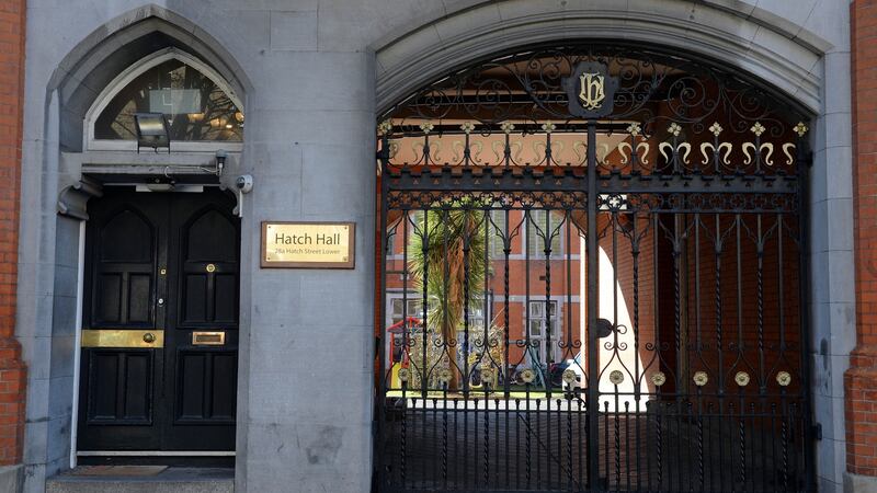 Direct provision centre on Hatch Street, Dublin.  Photograph: Eric Luke