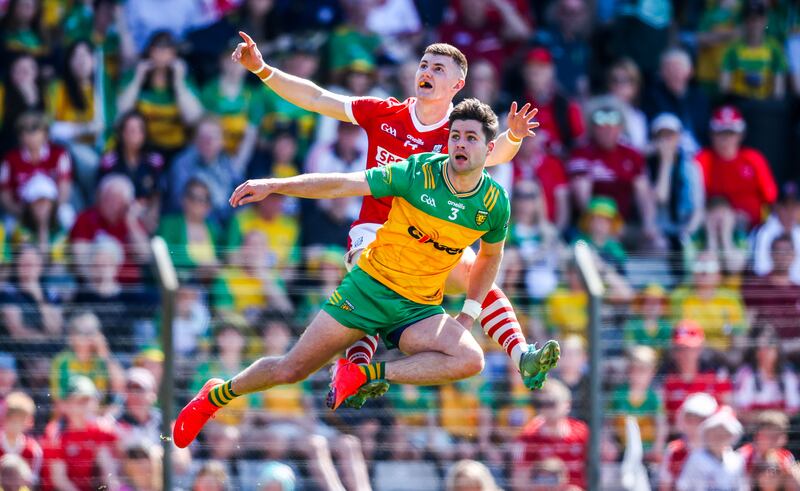 Cork v Donegal in Páirc Uí Rinn last weekend. Photograph: Nick Elliott/Inpho