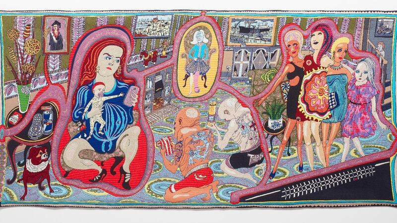 The Adoration of the Cage Fighters by Grayson Perry, from The Vanity of Small Differences