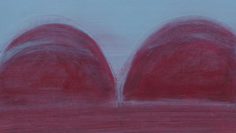 Detail from Pink Prayers by Mary Rose Binchy