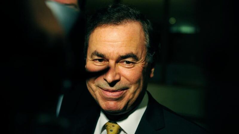 Minister for Justice Alan Shatter attends  the Fine Gael launch of local candidates in the local elections for the Dublin Rathdown constituency in Sandyford last night. Photograph: Aidan Crawley/The Irish Times