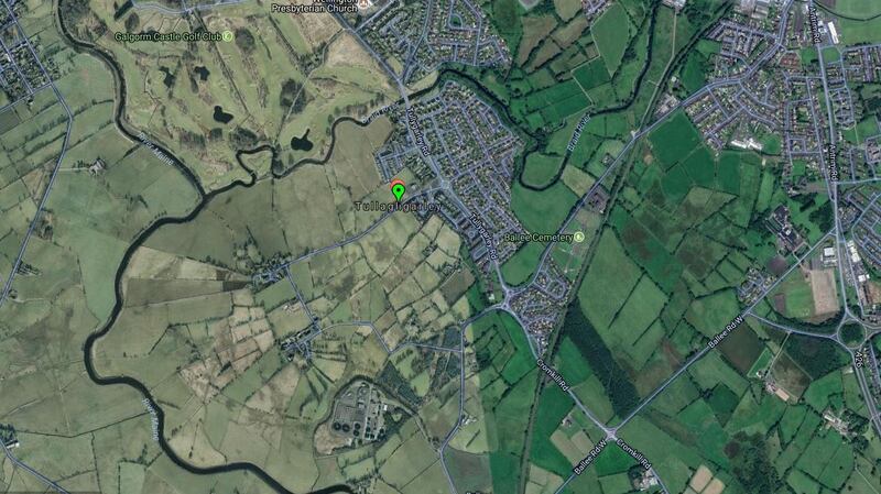 The boy was taken from the river more than 45 minutes after he entered it, near Tullaghgarley, Co Antrim, and was immediately airlifted to hospital, the Community Rescue Service said.