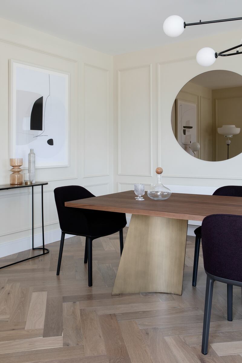 Panelling adds visual interest and insulation to homes and grand palaces. Photograph: Ruth Maria Murphy