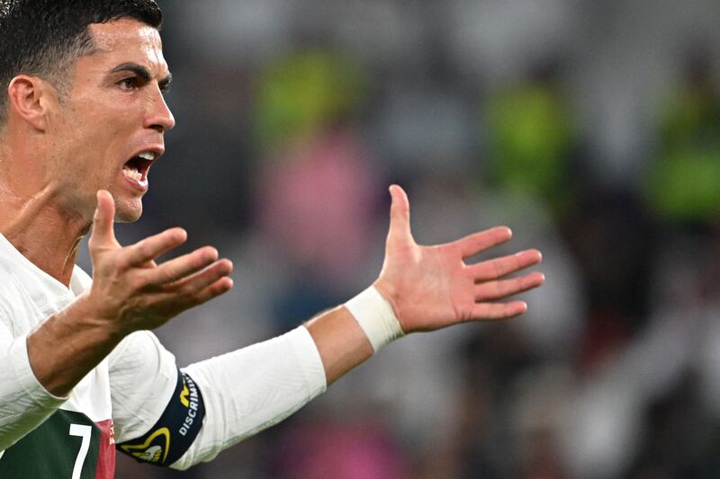 Cristiano Ronaldo had a bad World Cup. Photograph: Alberto Pizzoli/AFP/Getty Images