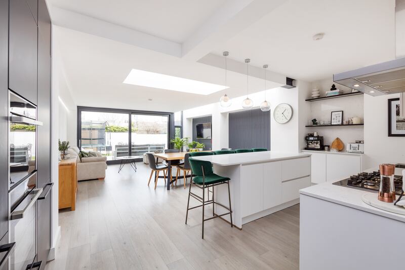 Kitchen-dining-living area