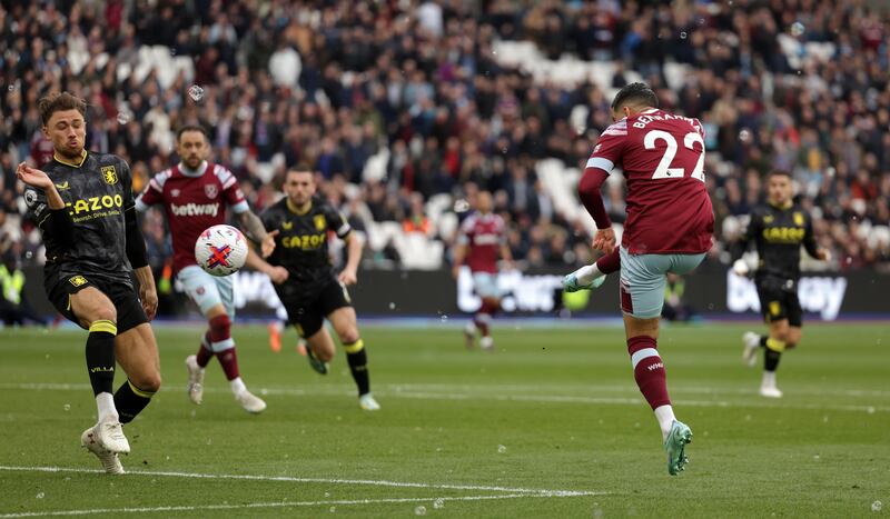 West Ham United's Said Benrahma. Photograph: George Tewkesbury/PA