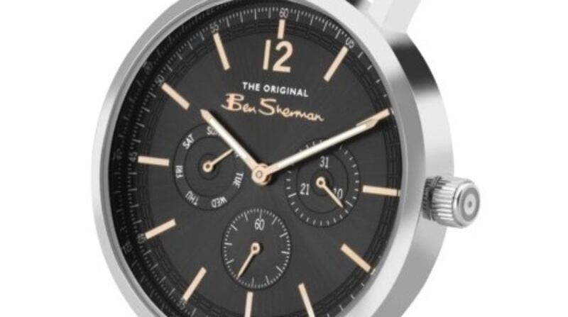 A handout photograph from the PSNI of a Ben Sherman watch worn by William McCormick.