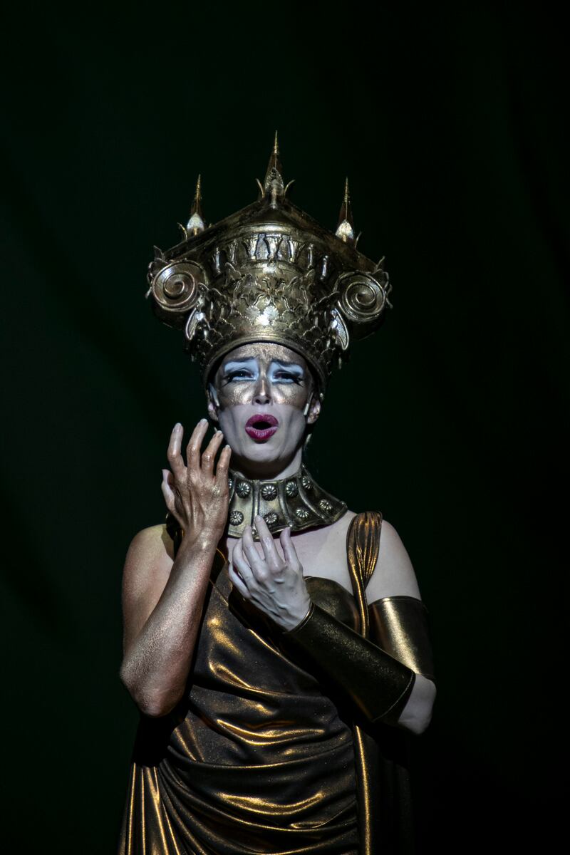 Sharon Carty in the opera Proserpine with Spoleto Festival dei due mondi in Italy in 2019. Photograph: Andrea Kim Mariano