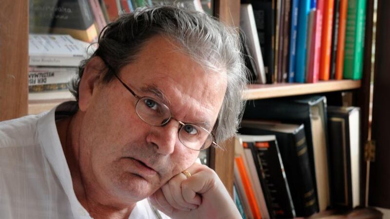 Gabriel Rosenstock. photograph: máire uí mhaicín