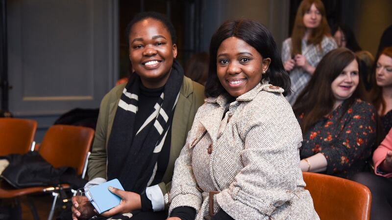 Guests enjoying the panel which discussed Skin Health Month, common skin issues and nutrition