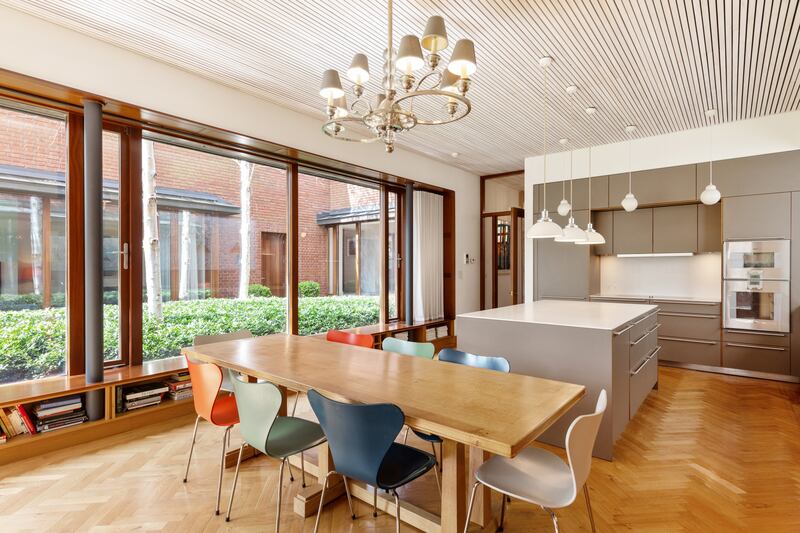 Bulthaup kitchen with views to garden