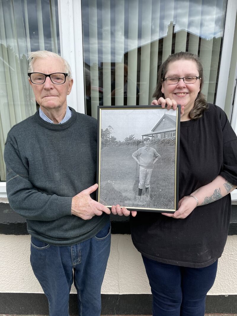 Sammy and Ann McDevitt, Eamon McDevitt’s older brother and niece. Photograph: McDevitt family