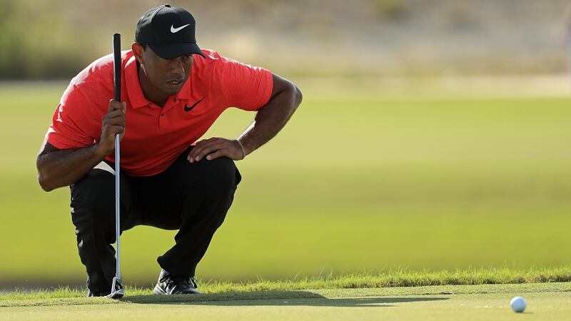 Tiger Woods makes his long-awaited return to competitive action this week. Photograph: Mike Ehrmann/Getty