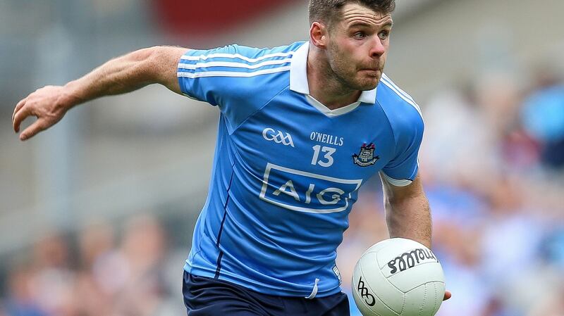 Kevin McManamon: his hard-running direct style can cause problems for tiring defenders.  Photograph: Gary Carr/Inpho