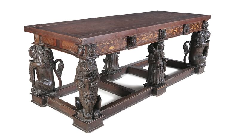 Armada table (Lot 101, €100,000-€200,000)
