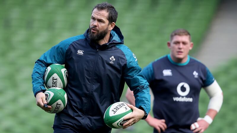Andy Farrell will succeed Joe Schmidt as Ireland coach after the 2019 Rugby World Cup. Photograph: Dan Sheridan/Inpho