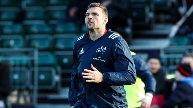 Tadhg Beirne is set to start for Munster against Connacht. Photograph: Billy Stickland/Inpho