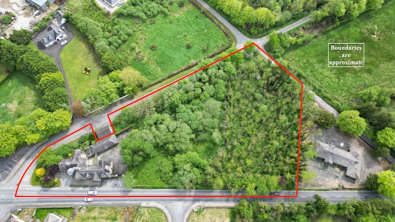 Aerial view of the site