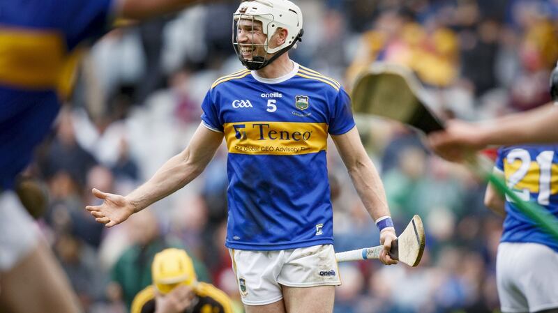 Brendan Maher after the 2019 All-Ireland final win over Kilkenny - he lifted Liam MacCarthy three times. Photograph: Oisin Keniry/Inpho