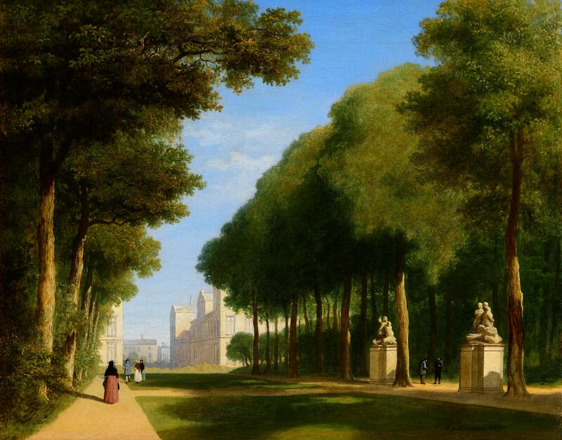 James Arthur O’Connor’s The Avenue, a view in the Parc de Bruxelles, 1835