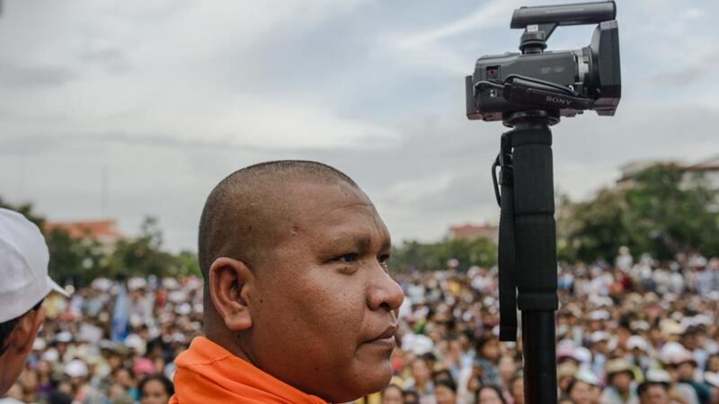 The Venerable Luon Sovath, a Buddhist monk and human rights activist