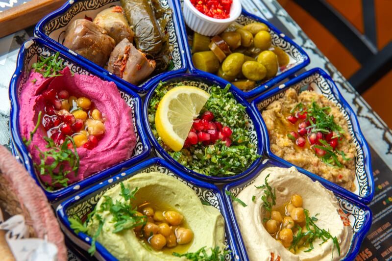 Izz, a superb Palestinian cafe in Cork. Photograph: Michael Mac Sweeney/Provision