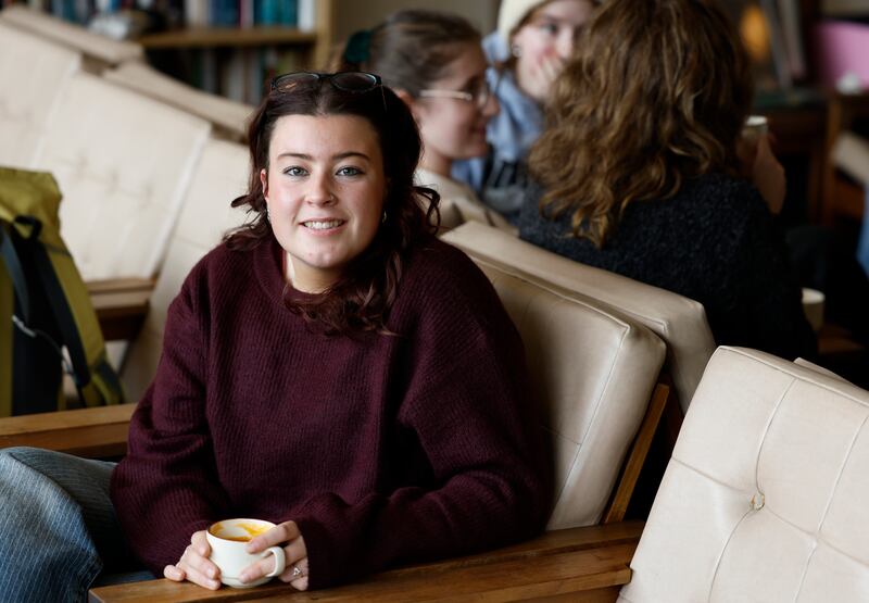 Réiltín Ní Churnáin, runaí/secretary of Cumann Gaelach. Photograph: Nick Bradshaw