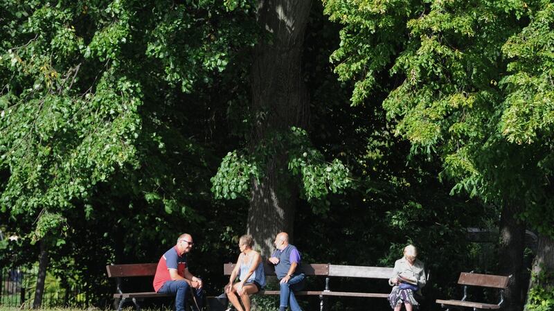 Harold’s Cross Park is great for families. Photograph: Aidan Crawley