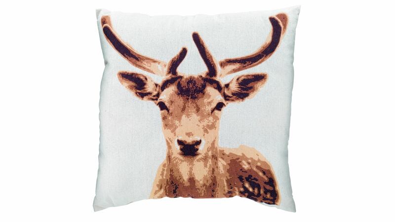 Deer cushion, Dealz, €1.50