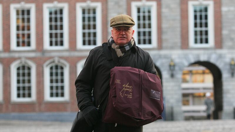 Chief Superintendent Fergus Healy at the Disclosures Tribunal in Dublin Castle last week. Photograph: Gareth Chaney/ Collins
