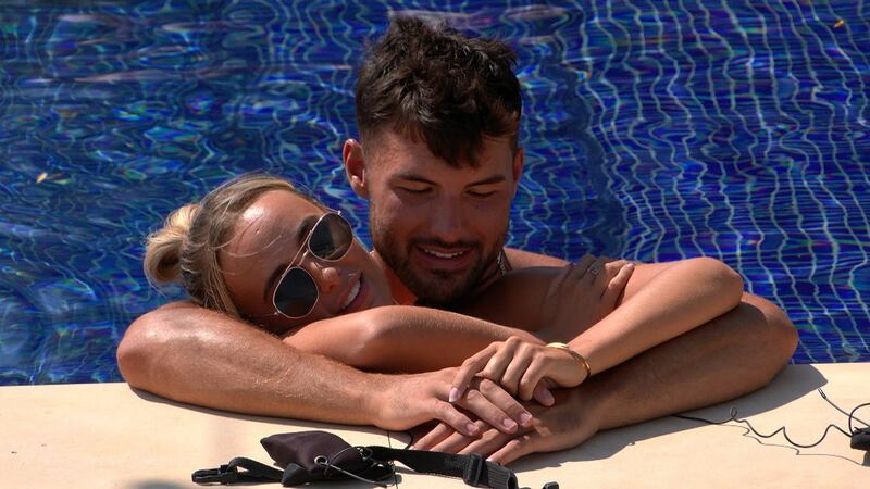 Love Island’s winning couple Millie and Liam: for Virgin, the show’s 2021 audience slipped on linear but grew on-demand and overall. Photograph: ITV