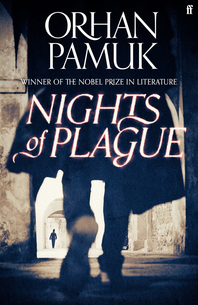 Book cover of Nights Of Plague by Orhan Pamuk, translated by Ekin Oklap. Photograph: PA