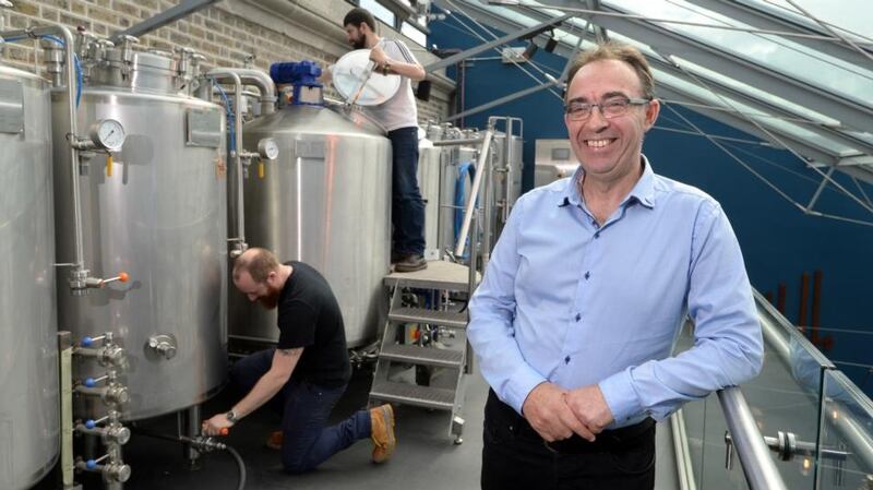 Carlow Brewing Company founder Seamus O’Hara: “It’s still a fledgling industry.” Photograph: Dara Mac Dónaill