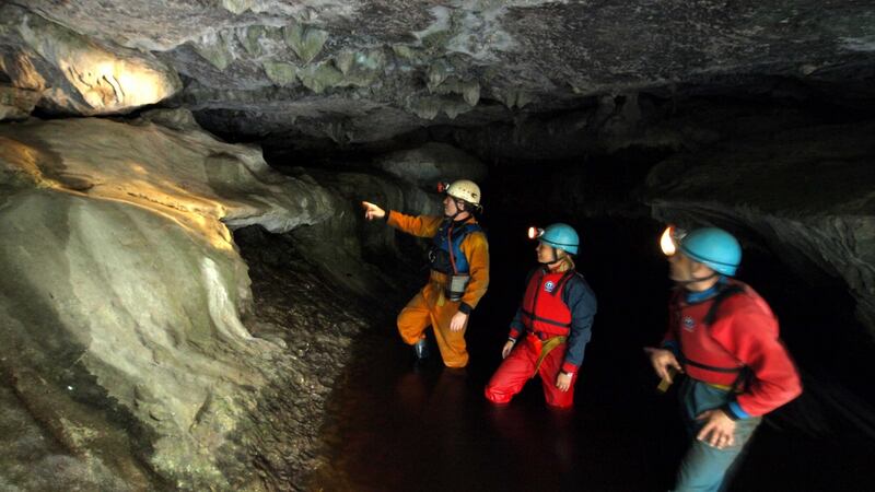 An experienced instructor from Corralea Activity Centre, Co Fermanagh  will bring you deep underground to explore a fascinating world of rivers, waterfalls and lofty chambers