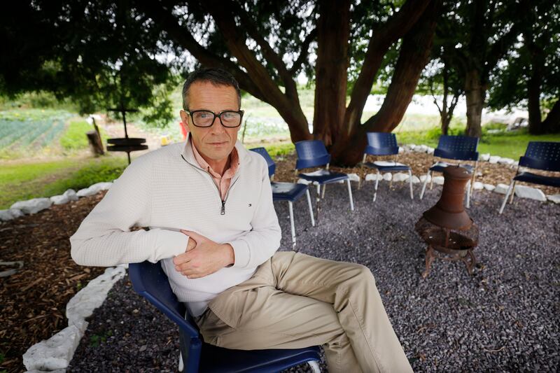 Bernard West: 'Recovery is all about finding myself. It’s about finding my purpose. I’ve found that now.' Photograph: Alan Betson 
