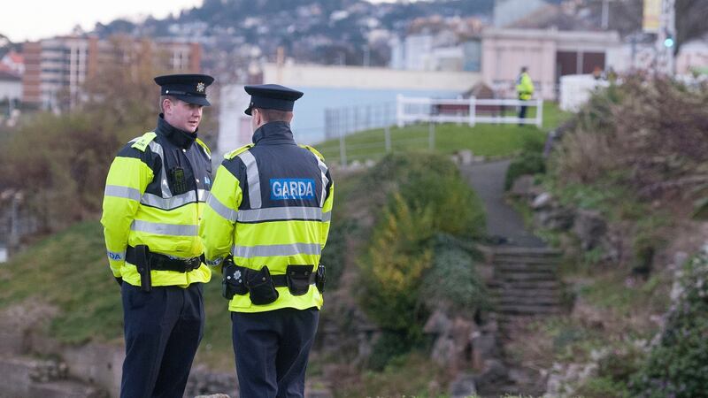 The scene near Dún Laoghaire Baths  where Stephanie Ny was viciously assaulted. Photograph: Dave Meehan