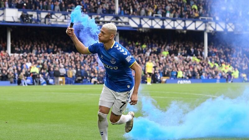 Goodison Park has rightly been credited with serving a crucial role in Everton’s survival bid this season. Photograph:  Tony McArdle/Everton FC via Getty Images