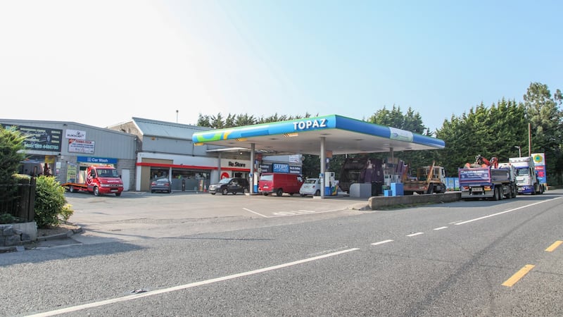 Topaz station at Kilshane Cross, Finglas