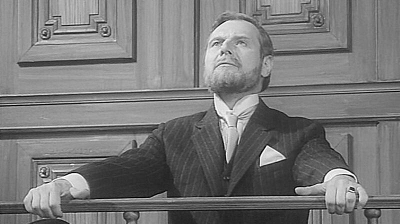 Still from “The Tragedy of Sir Roger Casement”, a two-part television play produced and screened by ZDF public television in West Germany in 1968
