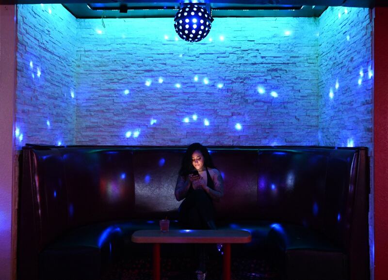 #StripTok: Teauryajya DuBenion and other strippers share the hazards and joys of their work on social media. Photograph: Todd Anderson/New York Times