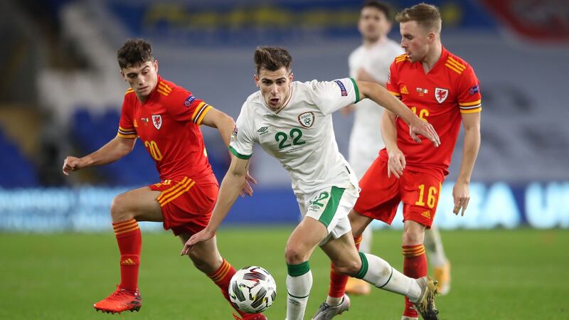 Jayson Molumby has shown huge promise in his four Ireland starts. Photograph:  Nick Potts/PA Wire