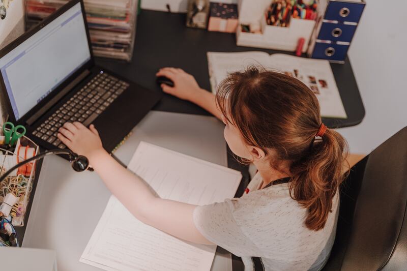 Alternative education providers such as iScoil provide remote learning options. Photograph: Getty Images