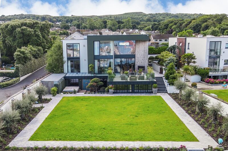 Rear of house and garden